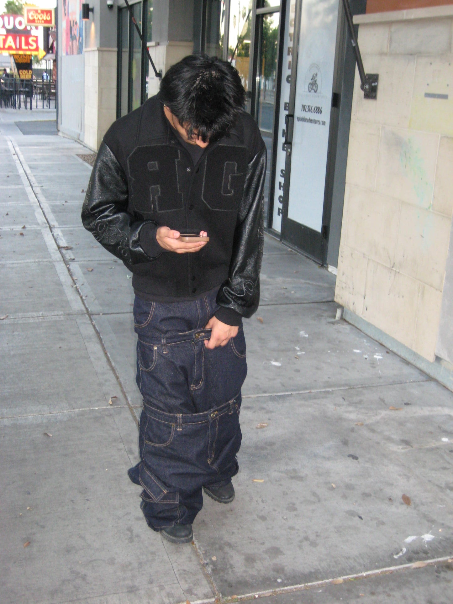 Raw Baggy Cargos